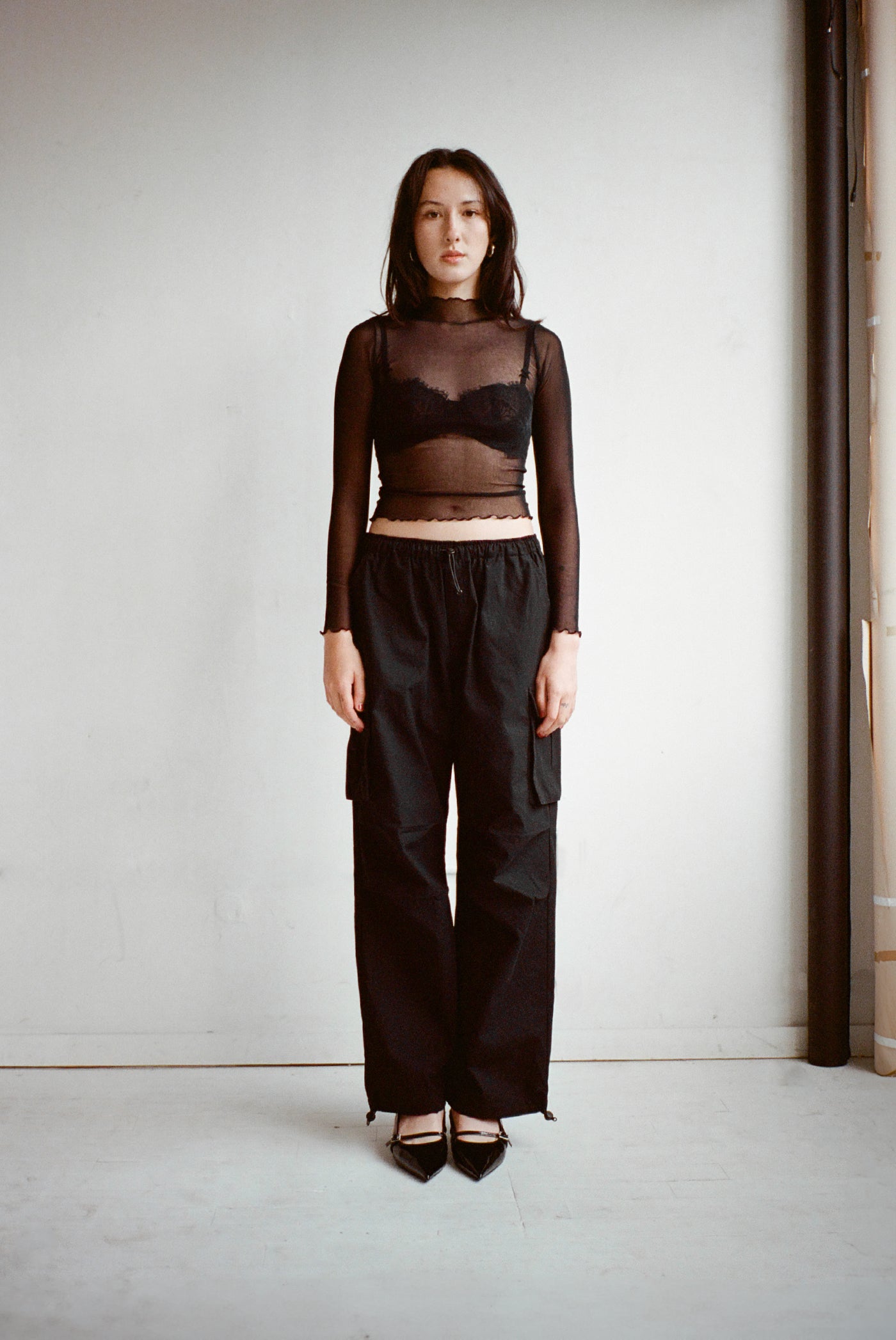 Parachute Cargo Pants - Licorice