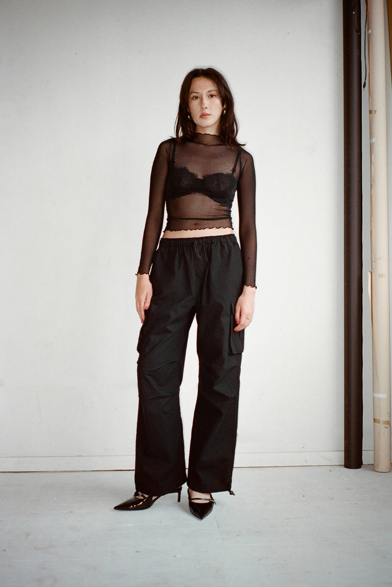 Parachute Cargo Pants - Licorice