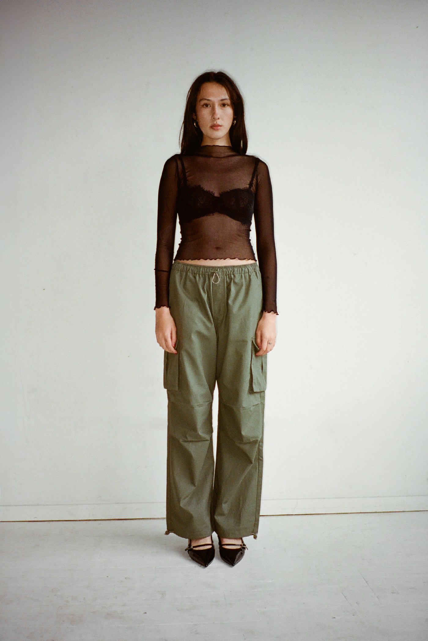 Parachute Cargo Pant - Pine