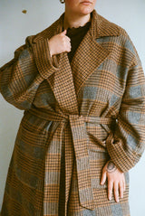 Roberta Trench - Reversible Mini Check