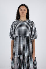 Rosemary Dress - Black Check