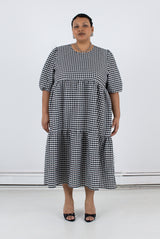 Rosemary Dress - Black Check