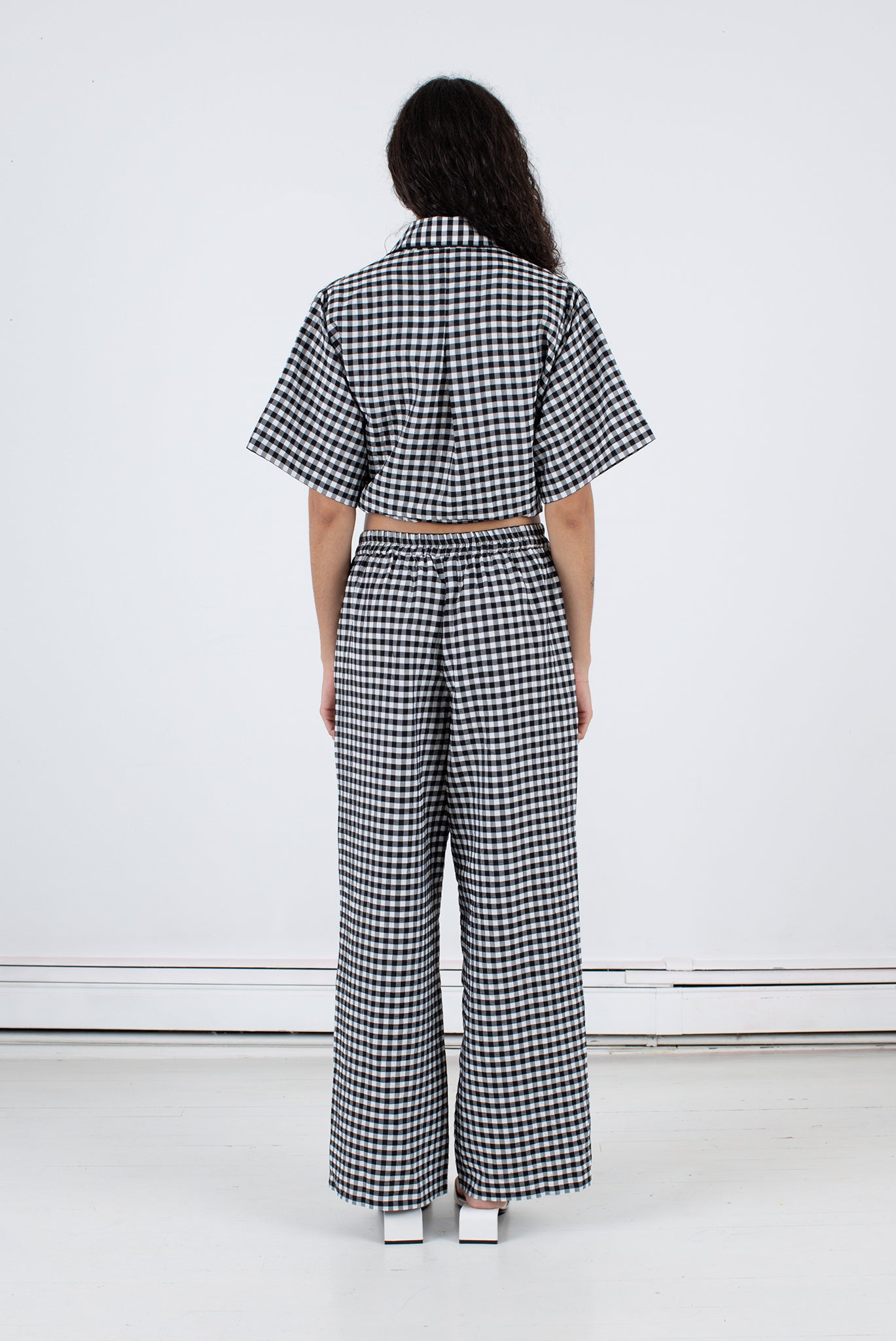 Luna Pant - Black Check
