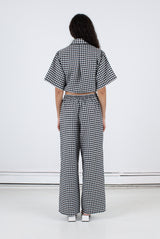 Luna Pant - Black Check