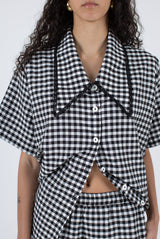 Luna Pant - Black Check