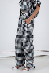 Luna Pant - Black Check