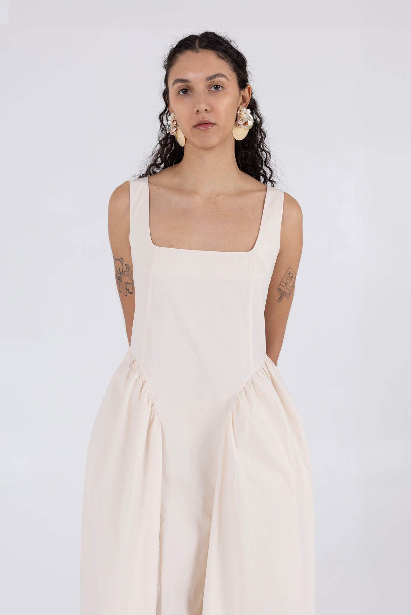 Vanessa Dress - Parchment