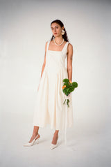 Vanessa Dress - Parchment