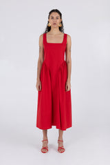 Vanessa Dress - Scarlet