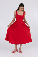 Vanessa Dress - Scarlet