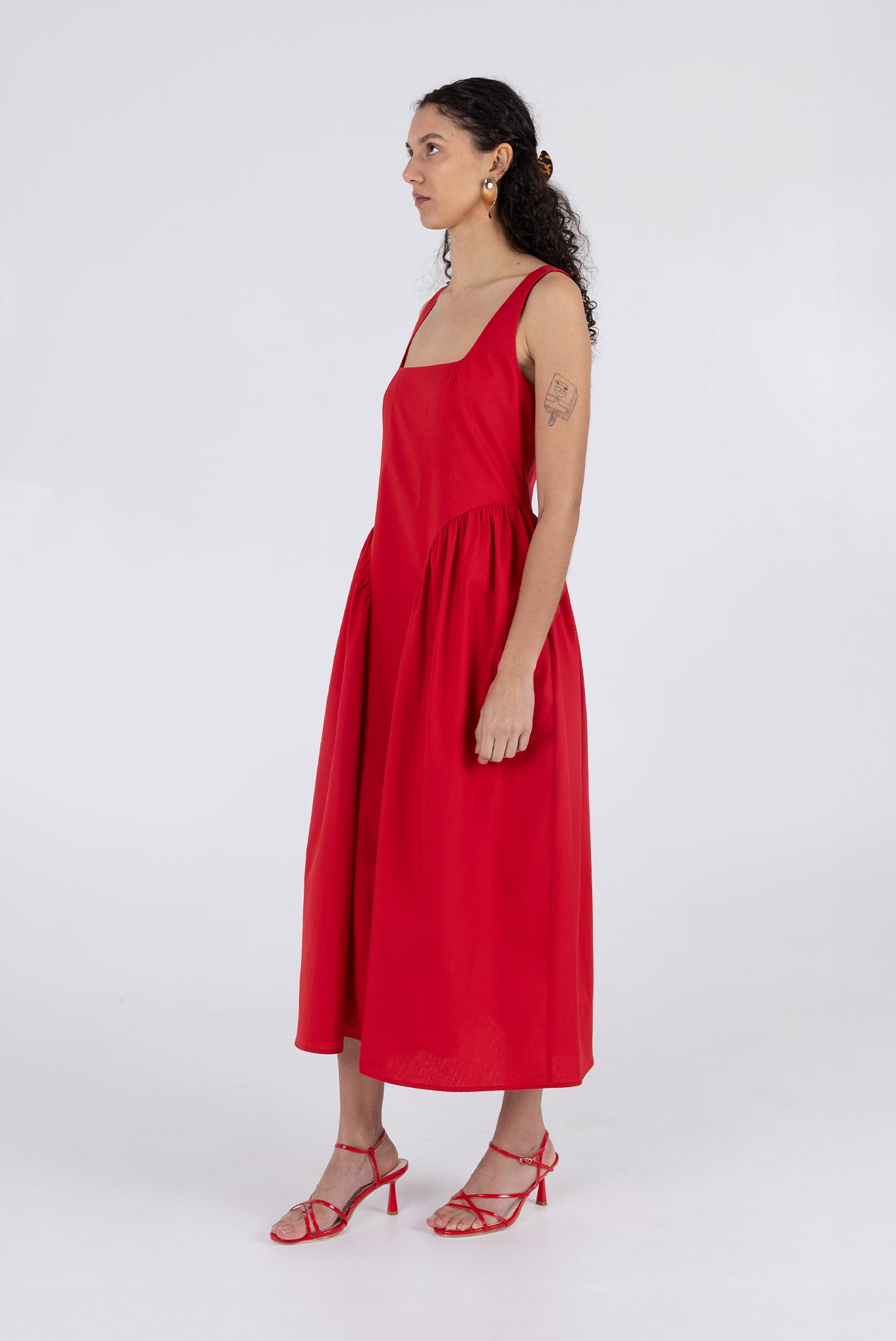 Vanessa Dress - Scarlet