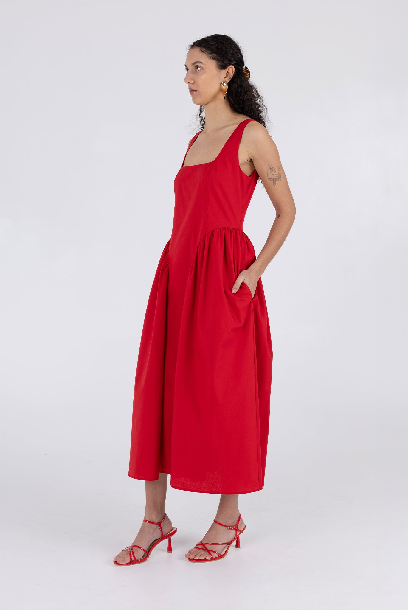 Vanessa Dress - Scarlet