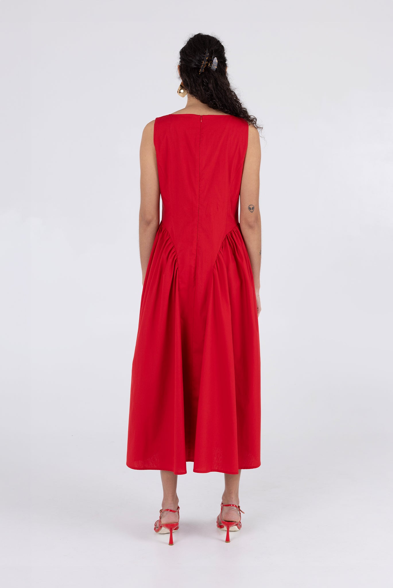 Vanessa Dress - Scarlet