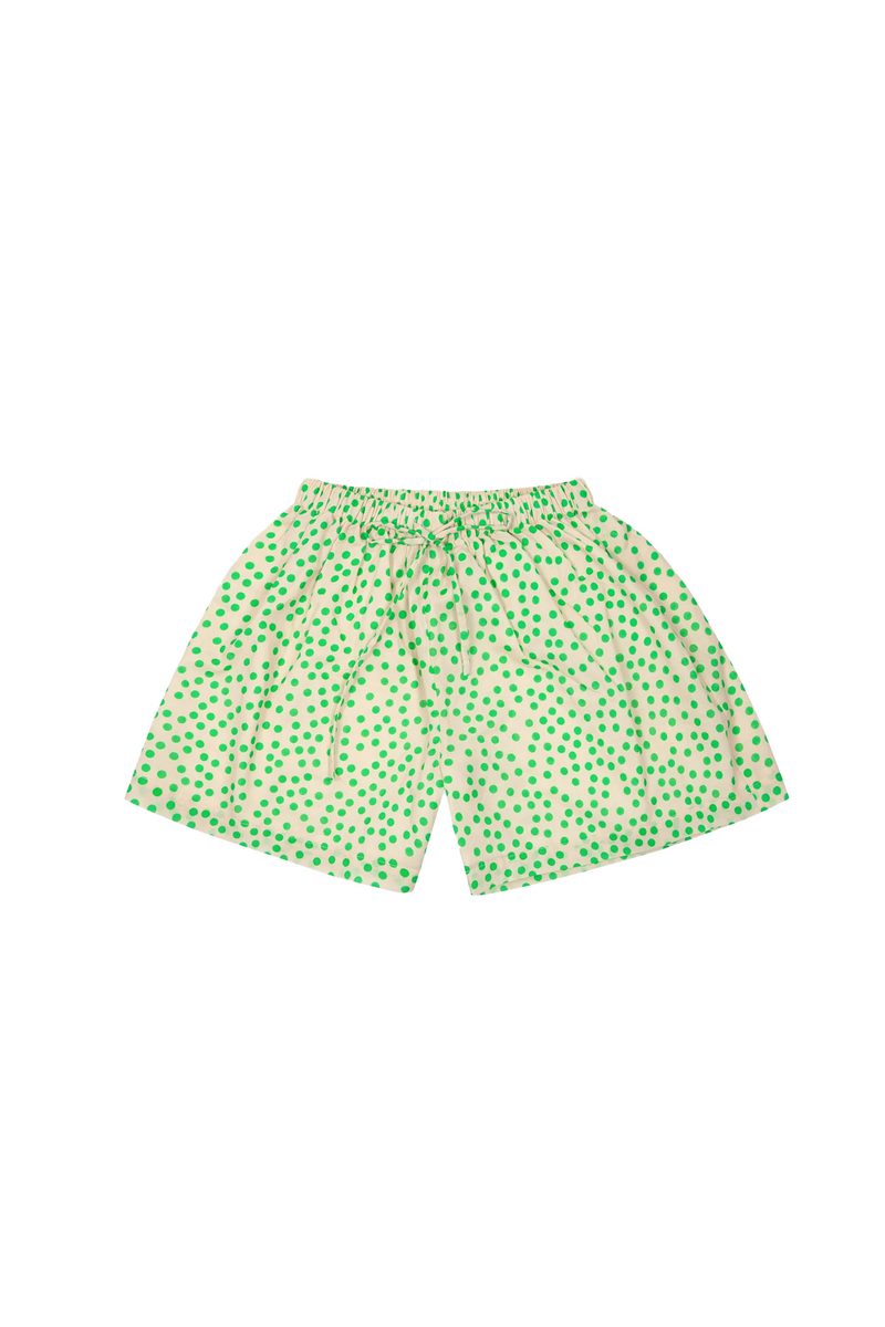 Windy Beach Shorts - Pistachio Dot