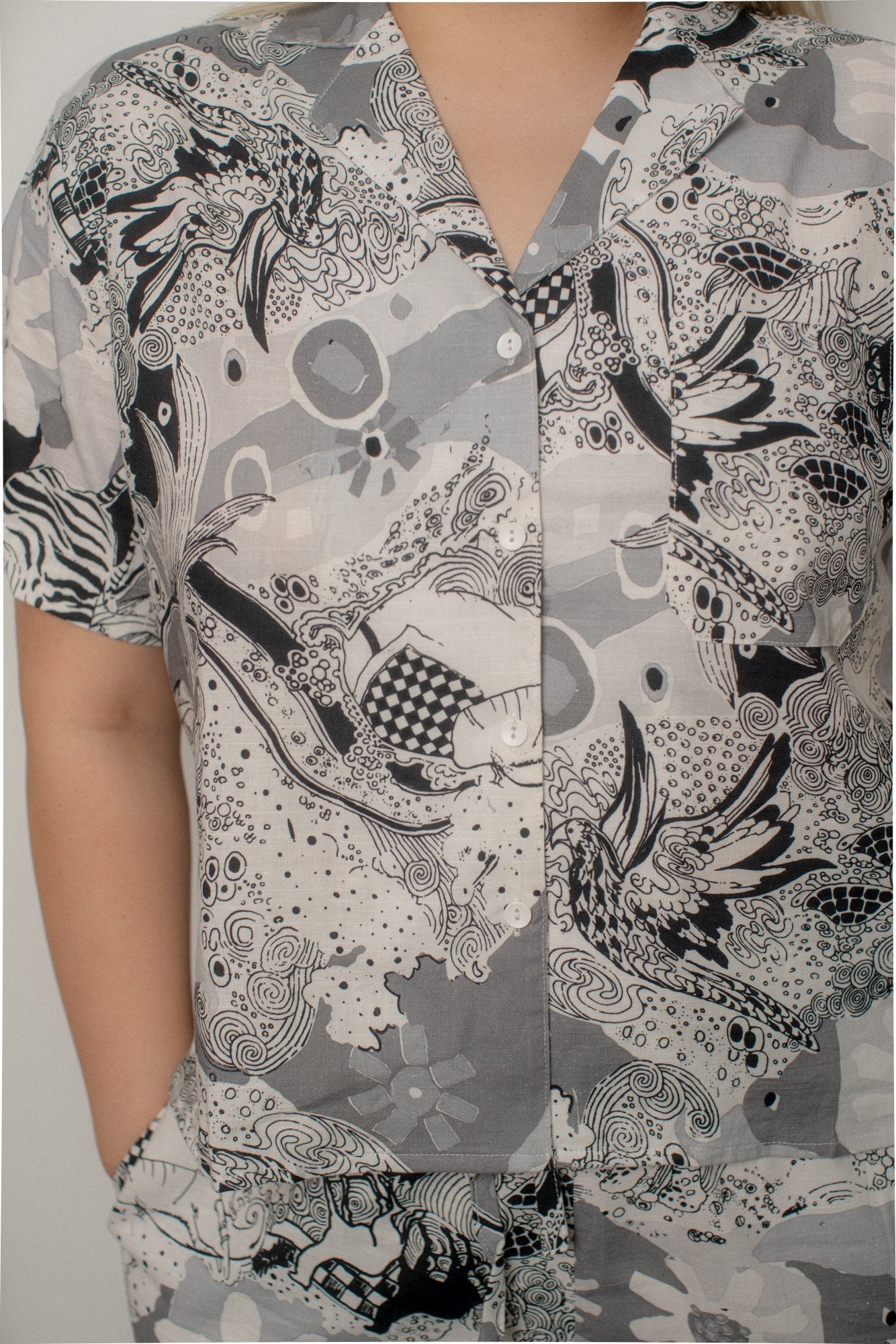 Long Lounge Set - Graphic Parade WRAY 