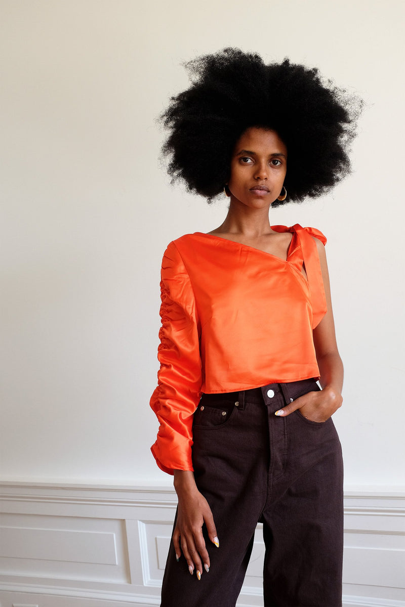 Kellie Top - Construction Orange Tops WRAY 