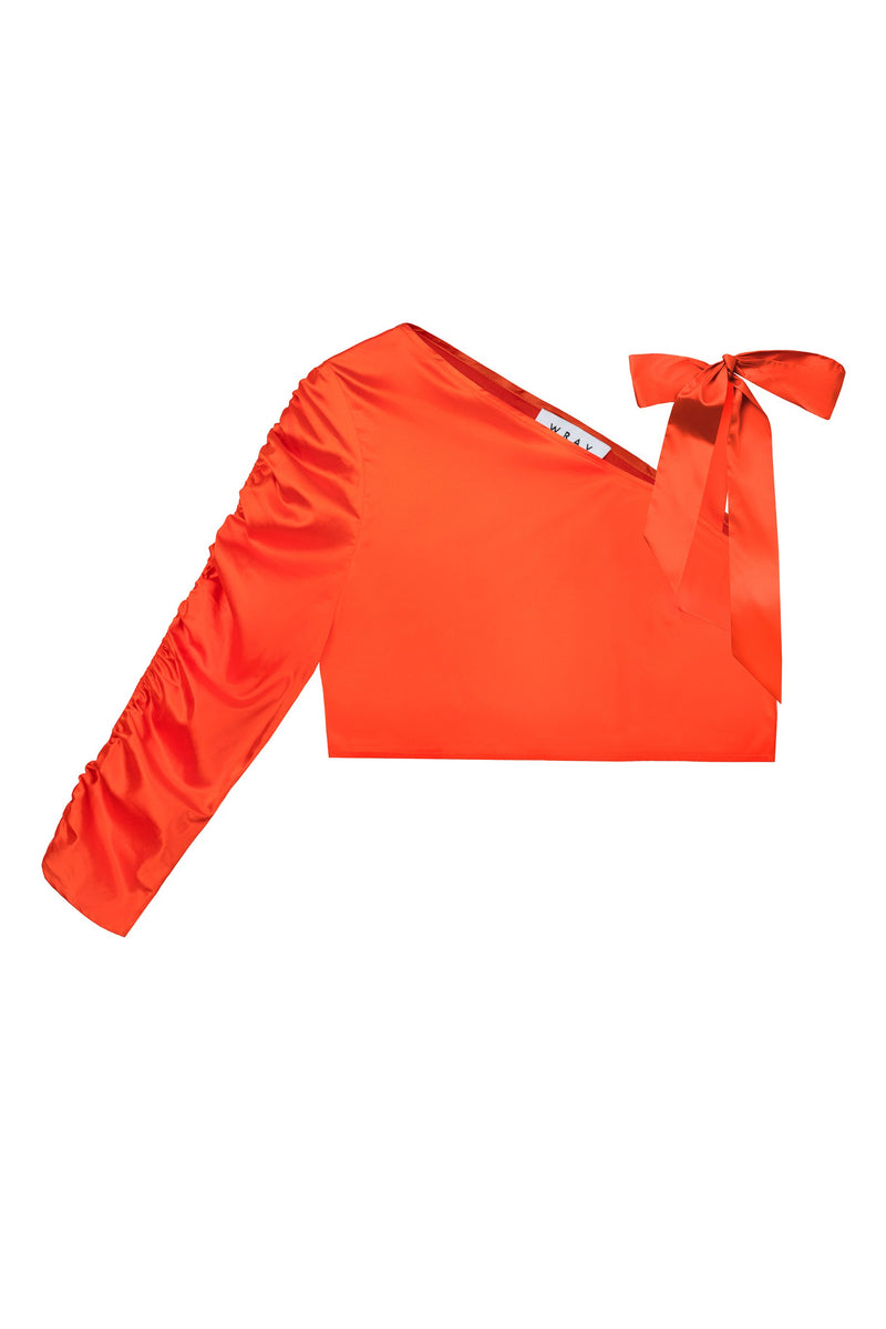 Kellie Top - Construction Orange Tops WRAY 