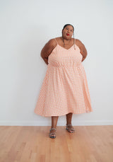 @itsmekellieb X WRAY Sunday Dress - Sunset Basket Check