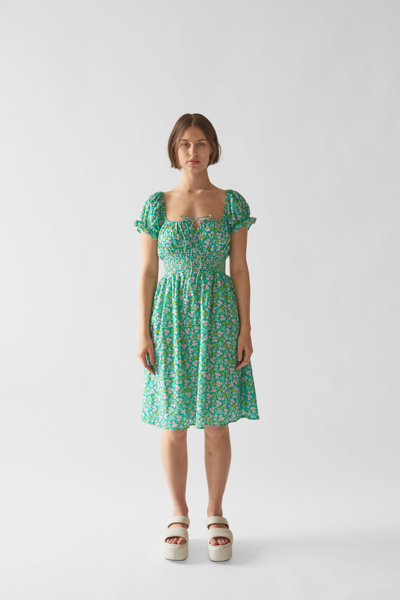 Elaina Dress - Rosebud