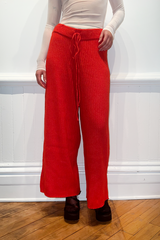 Margaux Knit Pant - Cherry Tomato