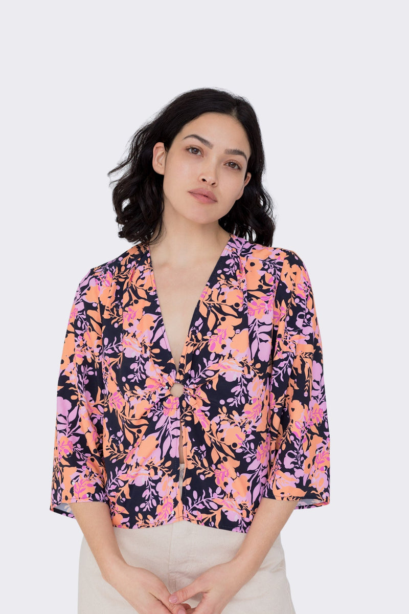 Libra Top - Night Garden Tops WRAY