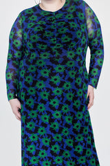 Long Sleeve Tillmans Dress - Botanical Floral WRAY 