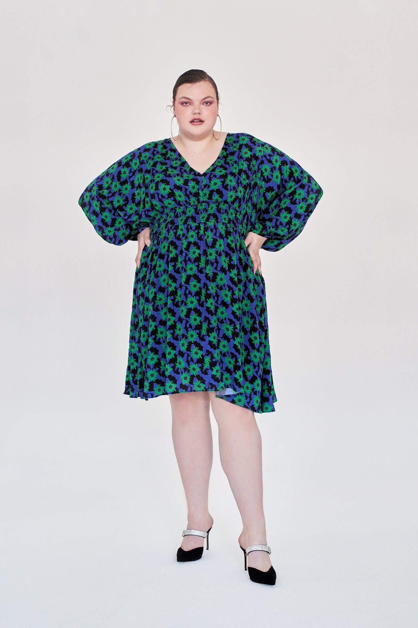 Swan Dress - Botanical Floral - PRESALE Dresses WRAY 