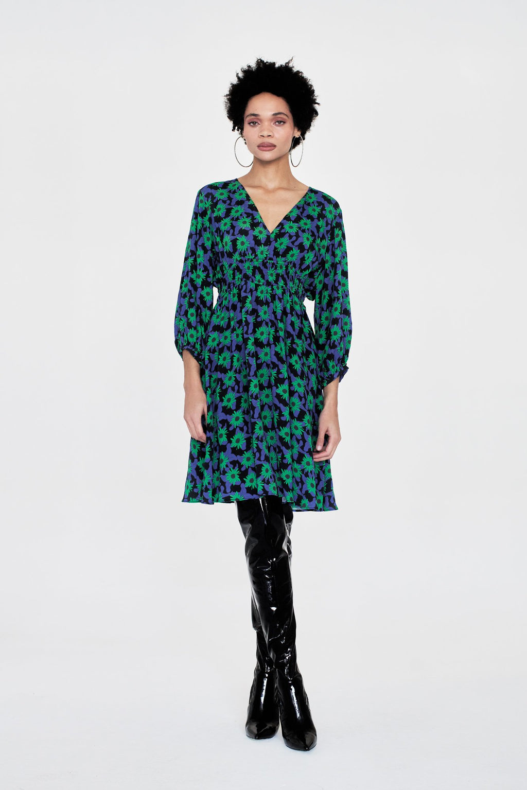Swan Dress - Botanical Floral - PRESALE Dresses WRAY 