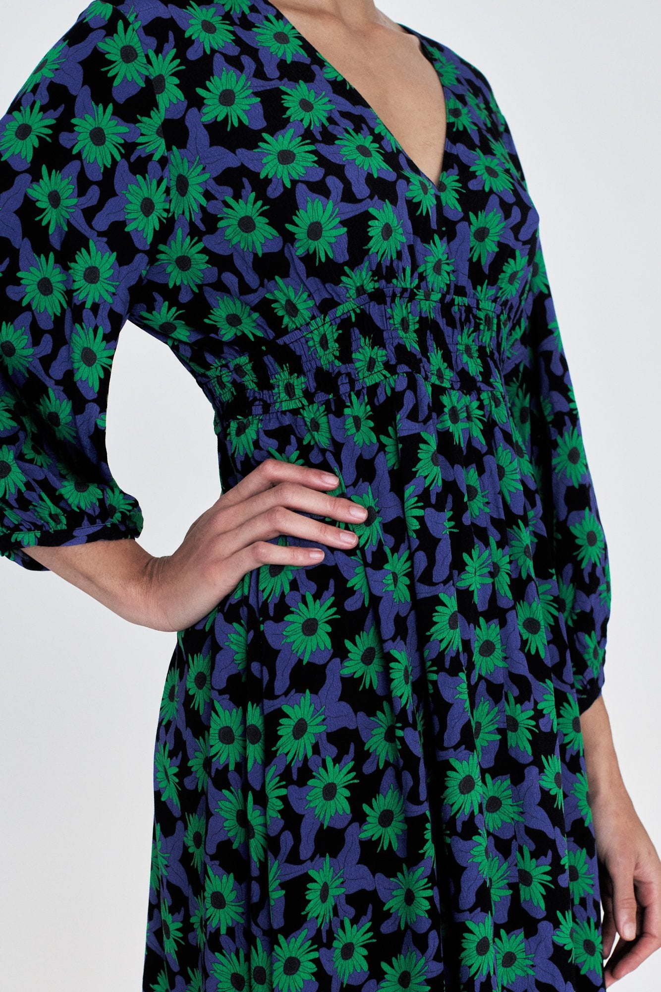 Swan Dress - Botanical Floral - PRESALE Dresses WRAY 