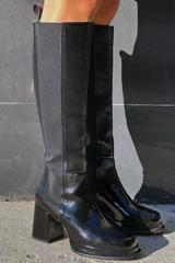 Knee High Boot - Black
