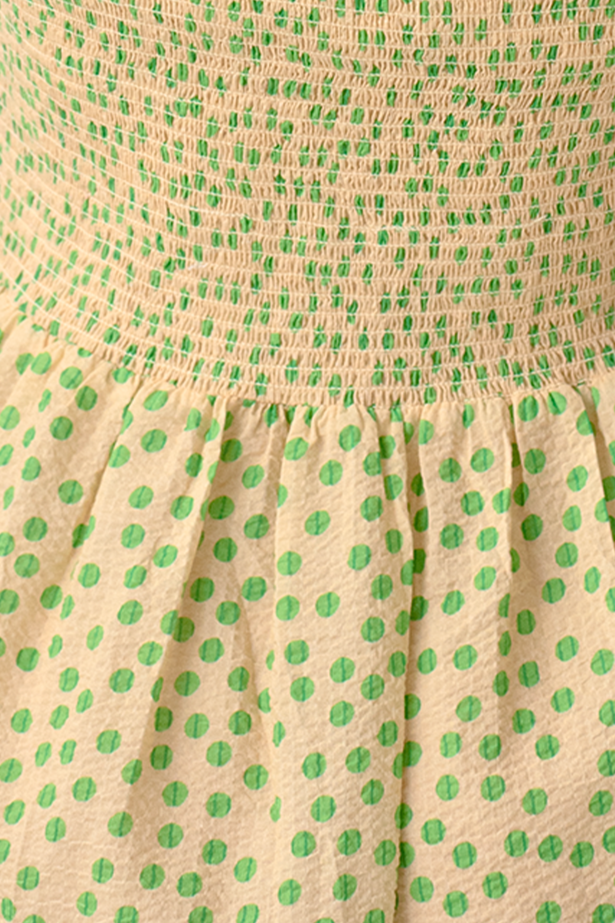 Marais Dress - Pistachio Dot