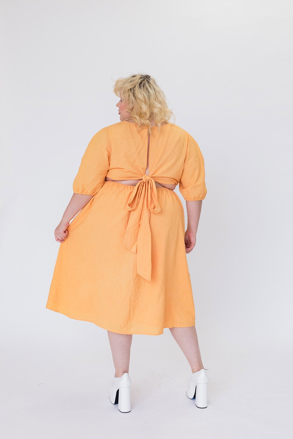 Dune Dress - Cantaloupe Dresses WRAY 