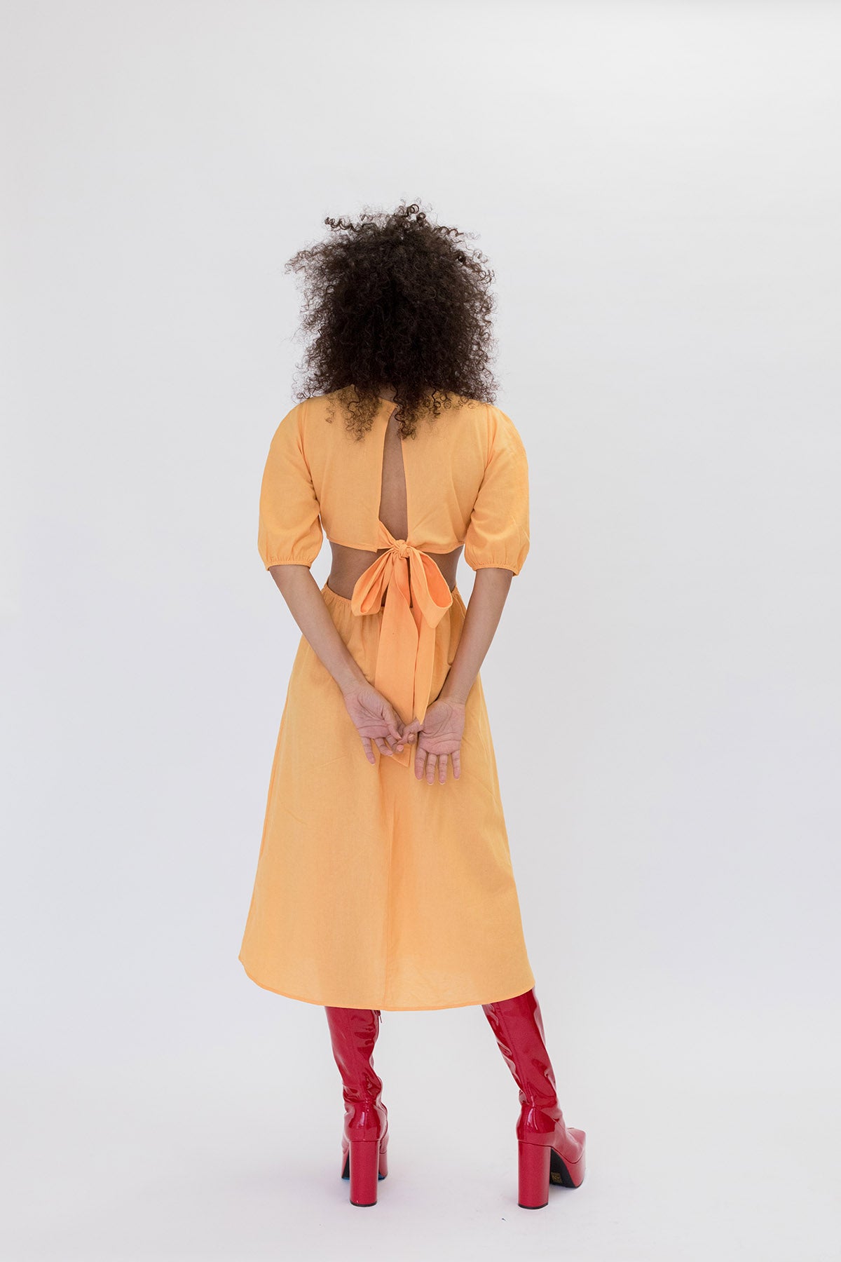 Dune Dress - Cantaloupe Dresses WRAY 