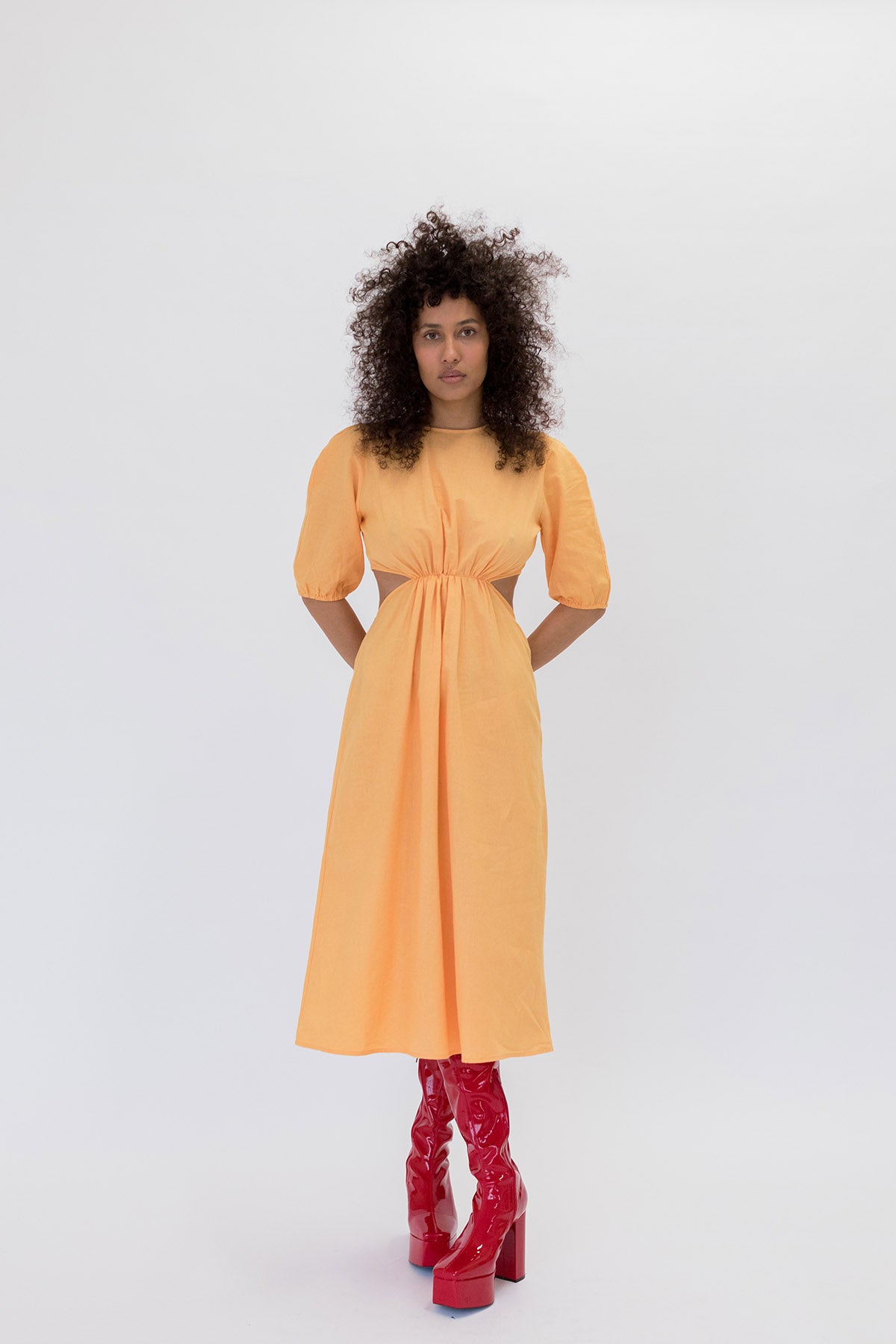 Dune Dress - Cantaloupe Dresses WRAY 