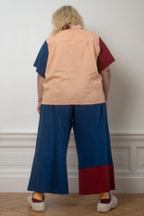 Long Lounge Set - Peach Block WRAY