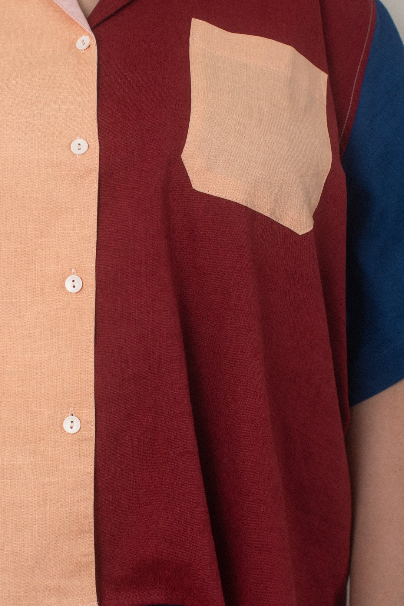 Long Lounge Set - Peach Block WRAY