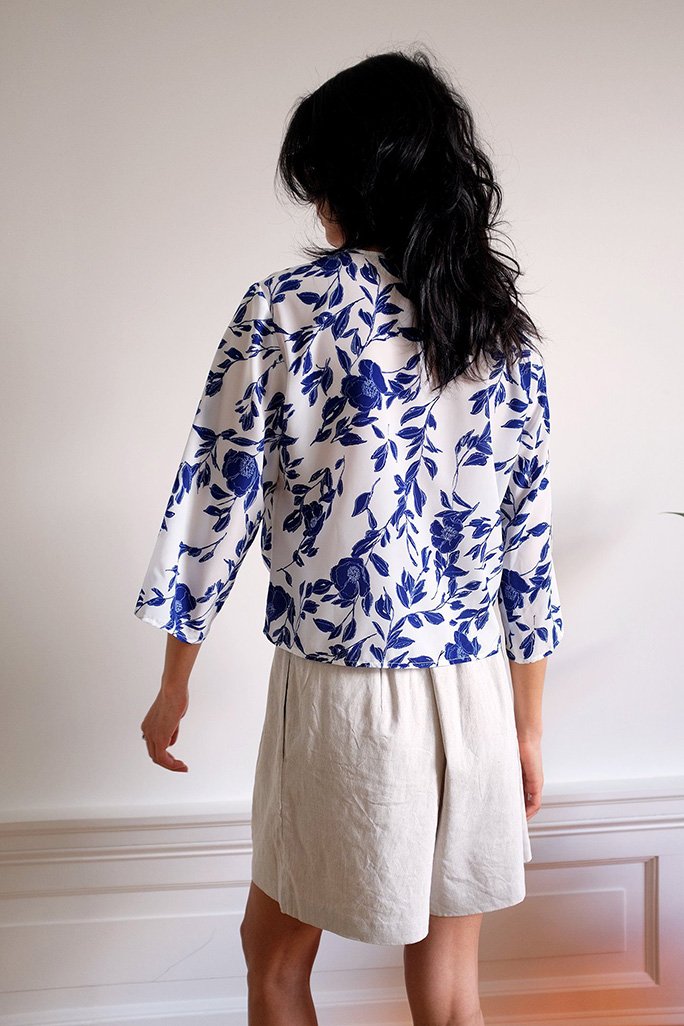 Hayley Top - Pottery Floral Tops WRAY 