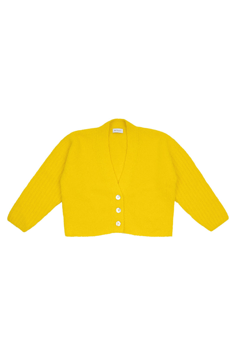 Henry Cardigan - Blazing Yellow WRAY 