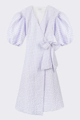 Juliette Dress - Hyacinth Gingham