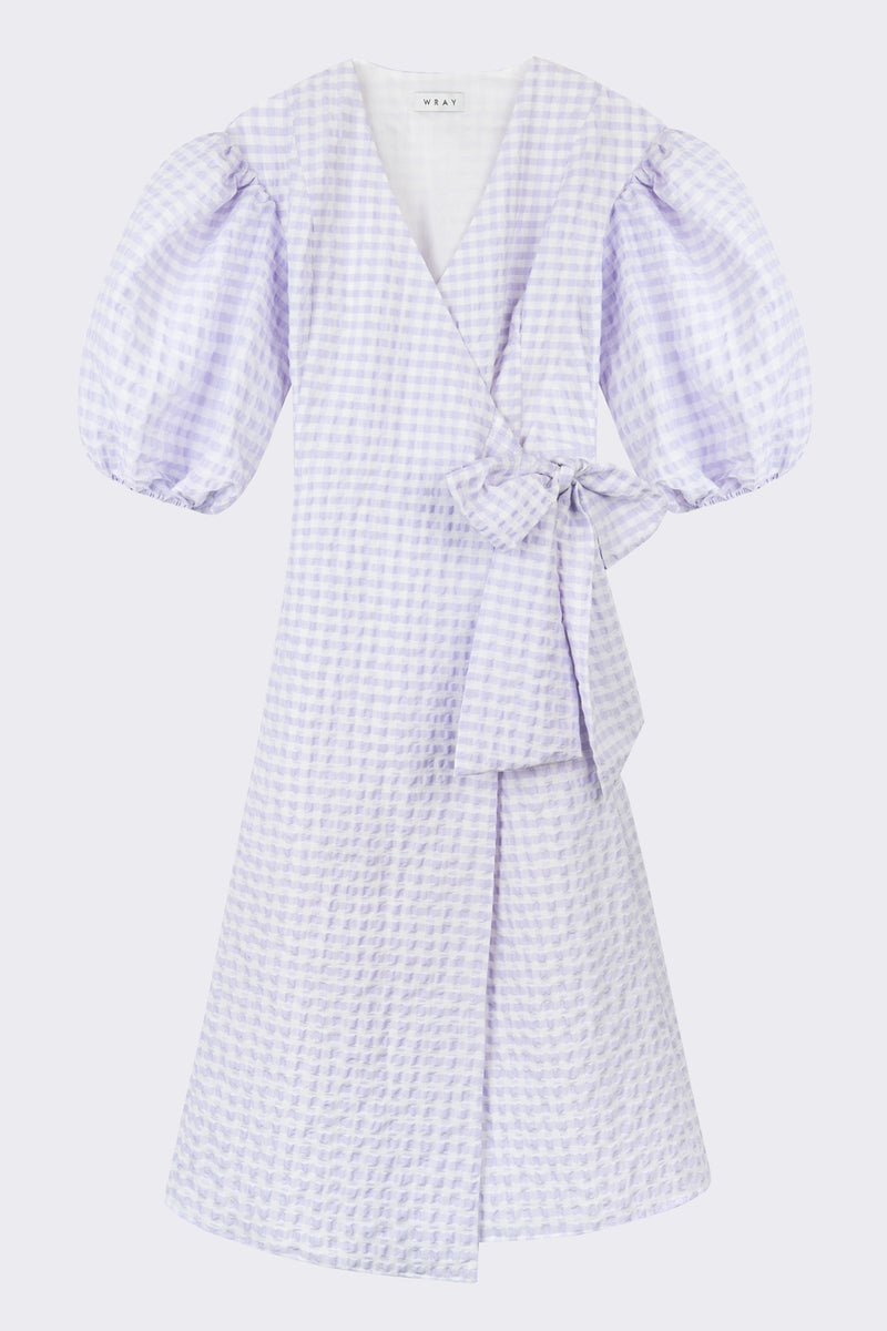 Juliette Dress - Hyacinth Gingham