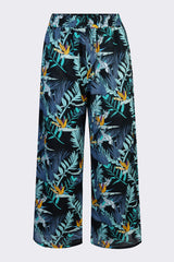 Luna Pant - Midnight Tropical Bottoms WRAY 