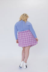 Minnie Skirt - Sangria Gingham Bottoms WRAY 