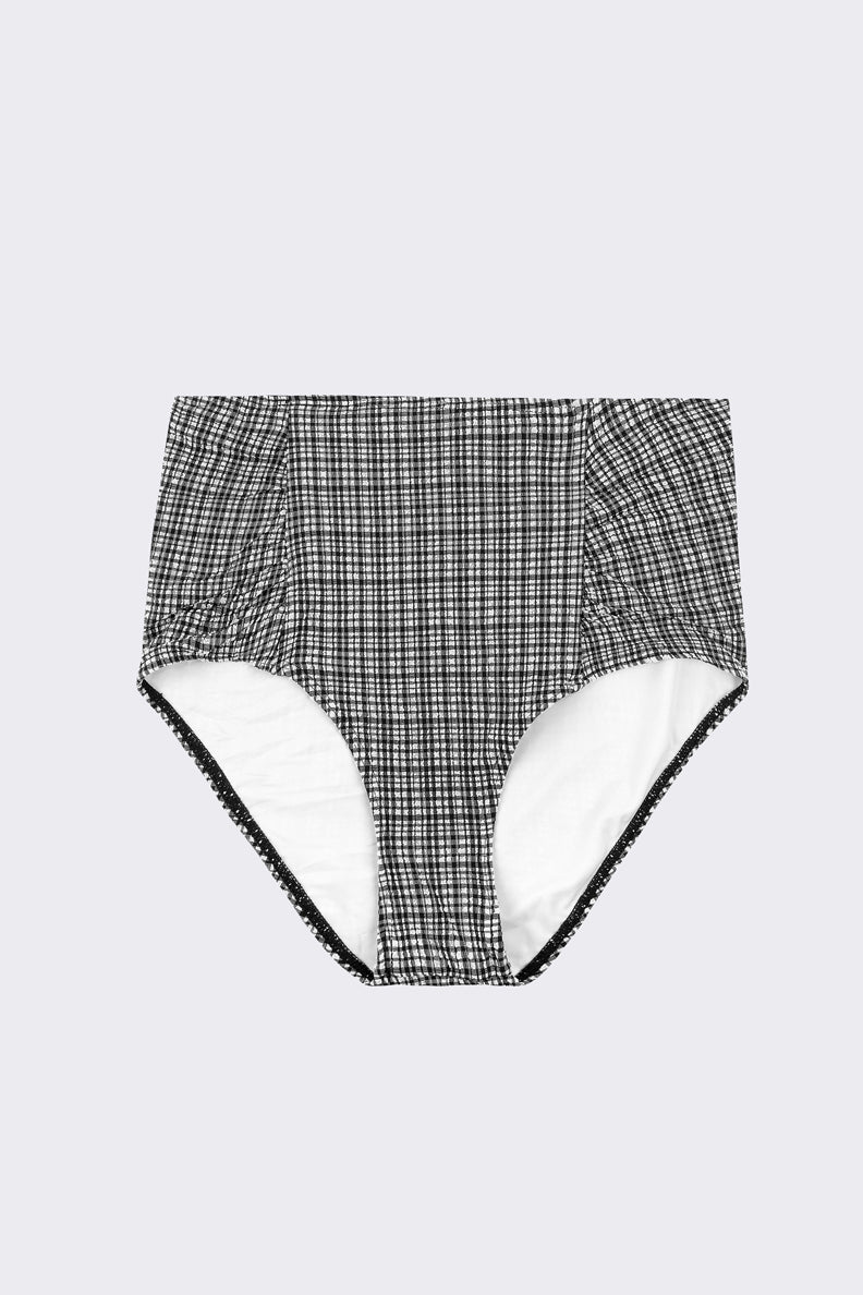 Neve Bikini Bottom - Graphic Gingham Swim WRAY 