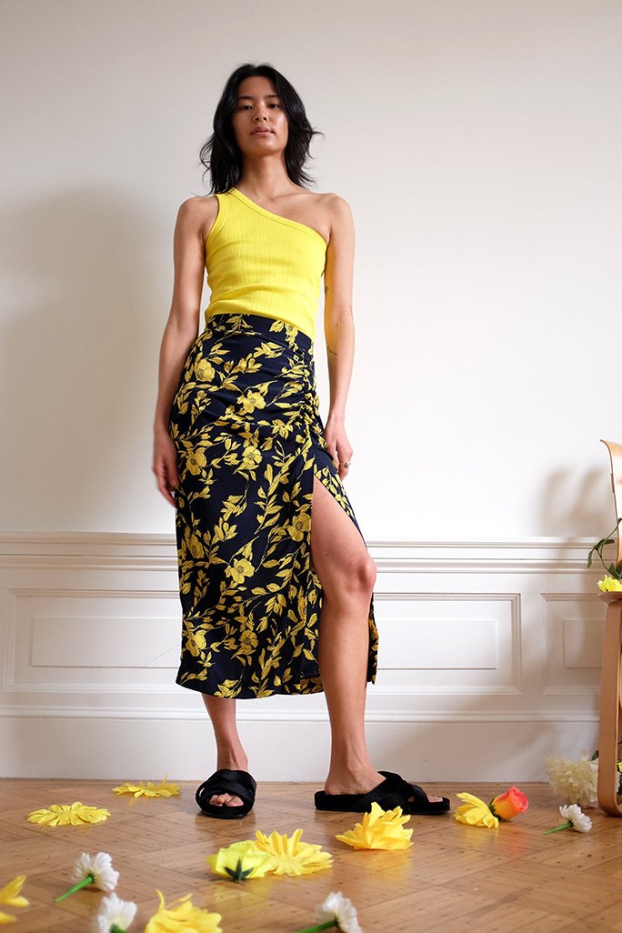 Russel Skirt- Taxicab Floral Bottoms WRAY 