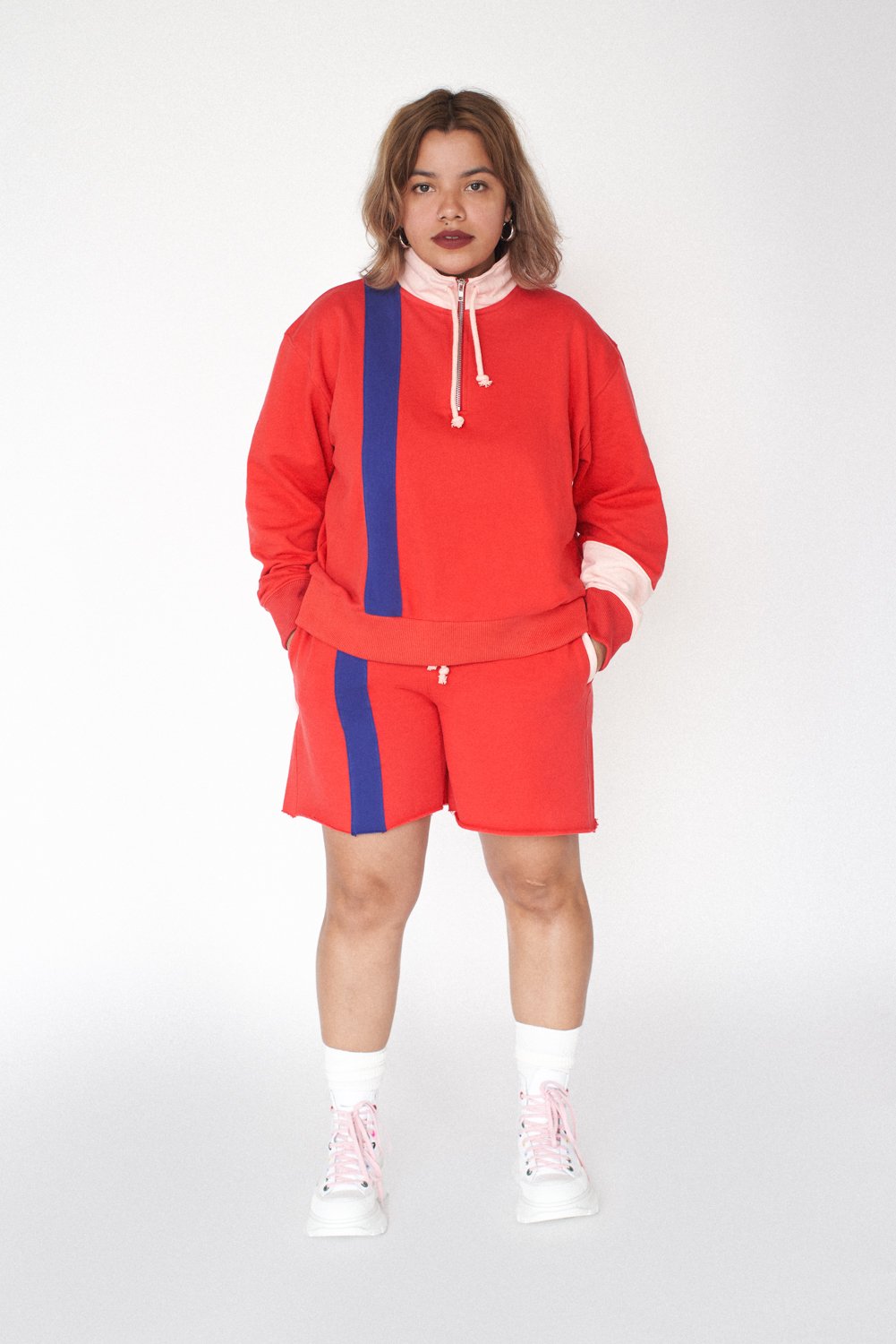 Sweatshorts - Cherry Fizz Bottoms WRAY 