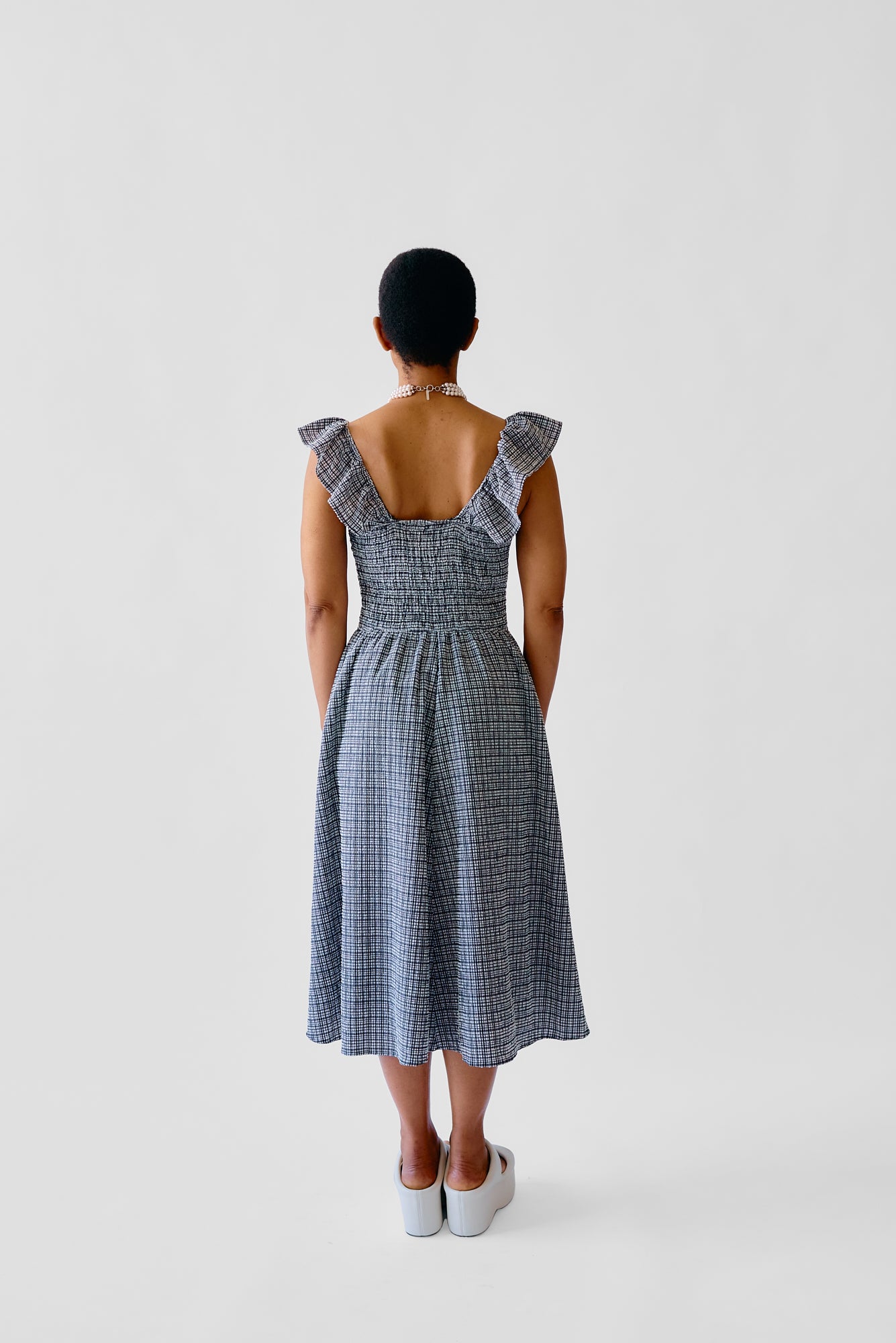 Claude Dress - Graphic Gingham