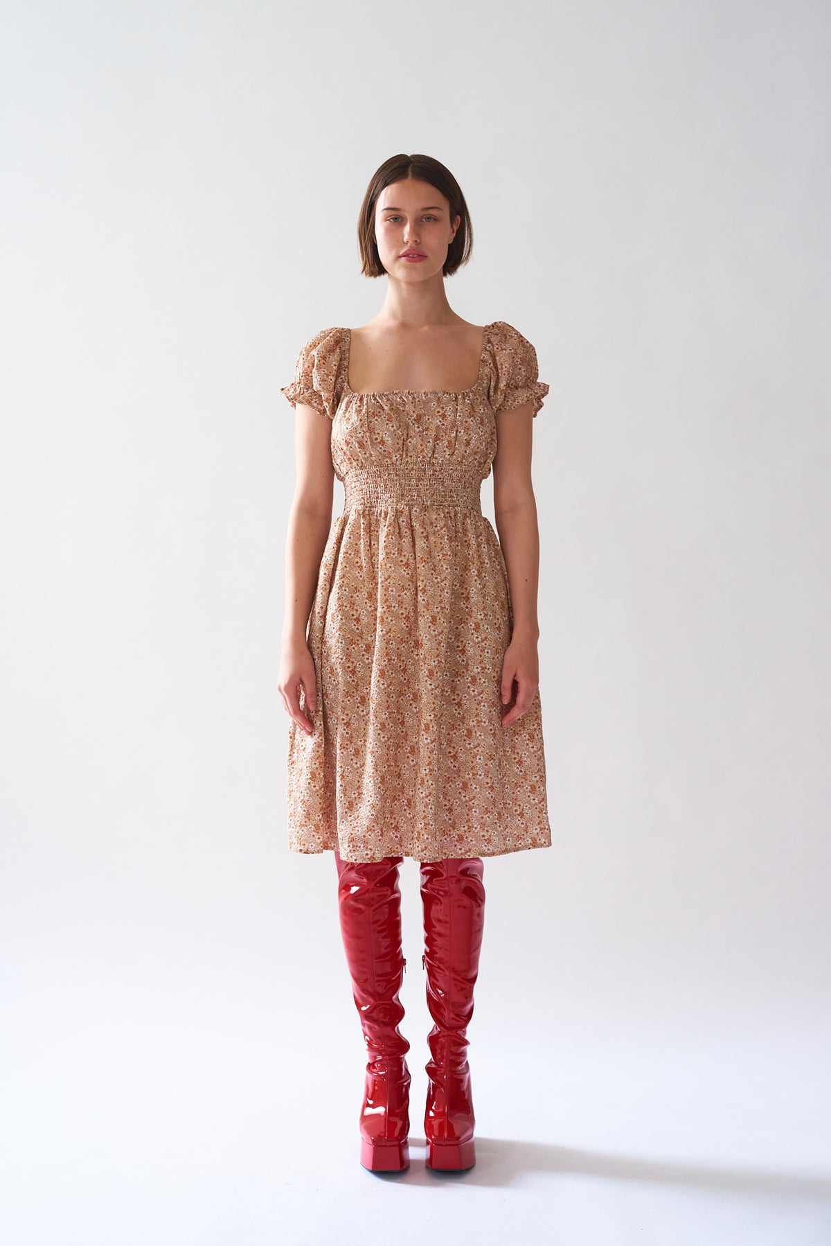 Elaina Dress - Prairie Garden