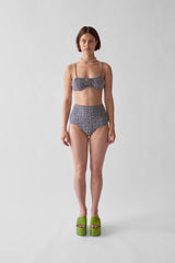 Neve Bikini Bottom - Graphic Gingham